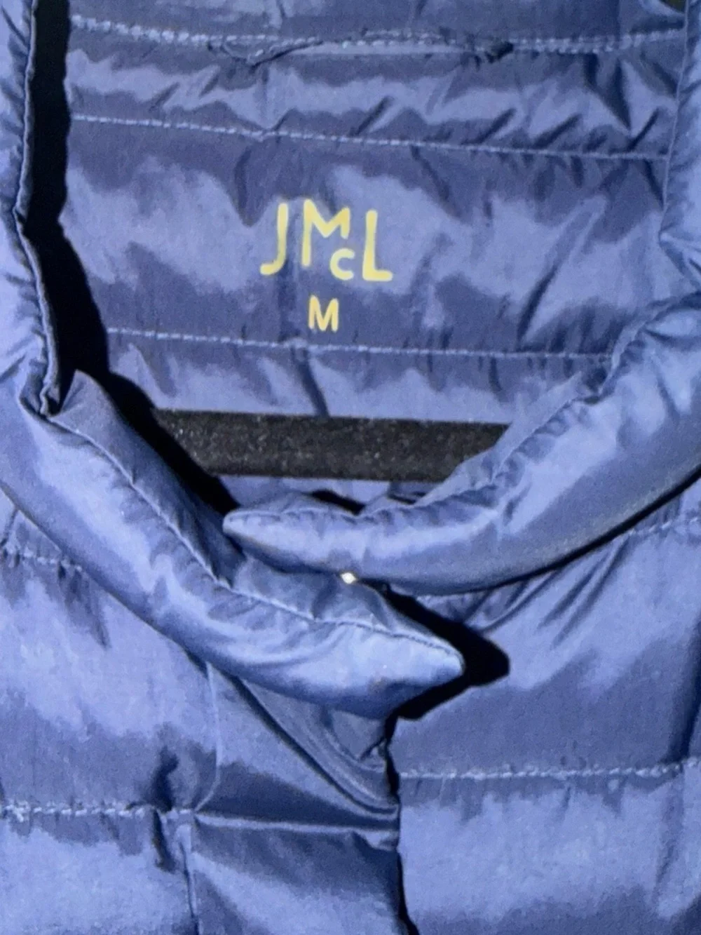 J.McLaughlin Kennedy short sleeve lightweight quilted down puffer jacket size M - Picture 5 of 5
